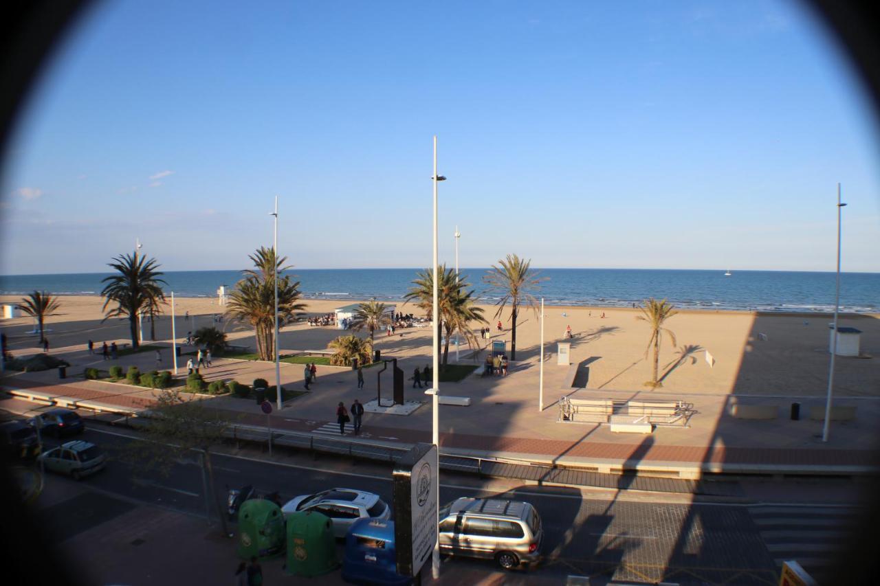 Impresionantes Vistas En Primera Linea Playa de Gandia Kültér fotó