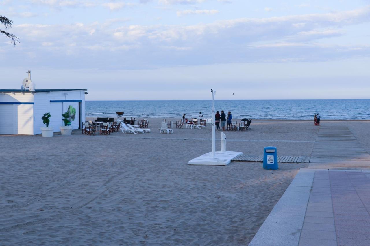 Impresionantes Vistas En Primera Linea Playa de Gandia Kültér fotó
