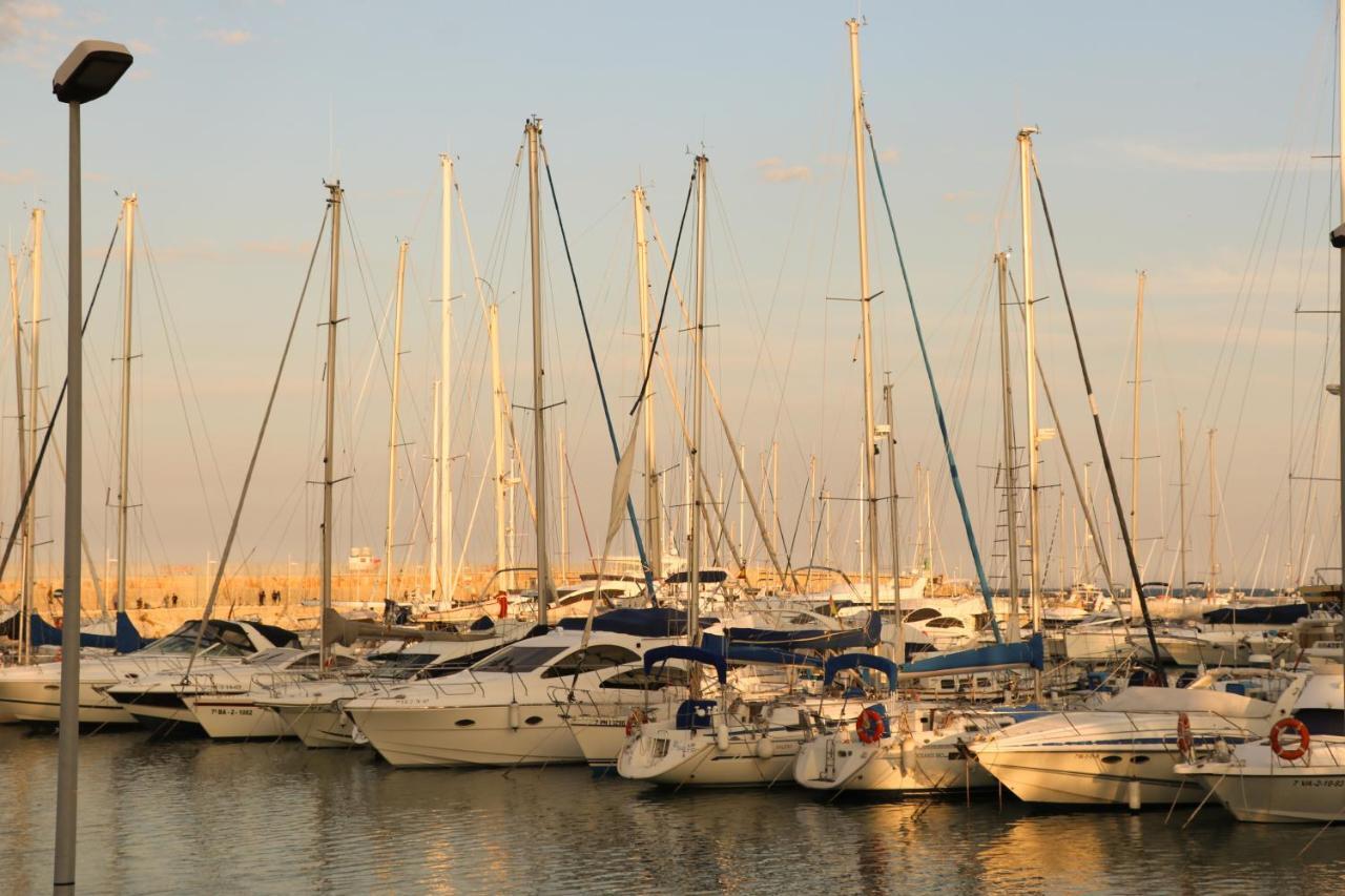 Impresionantes Vistas En Primera Linea Playa de Gandia Kültér fotó