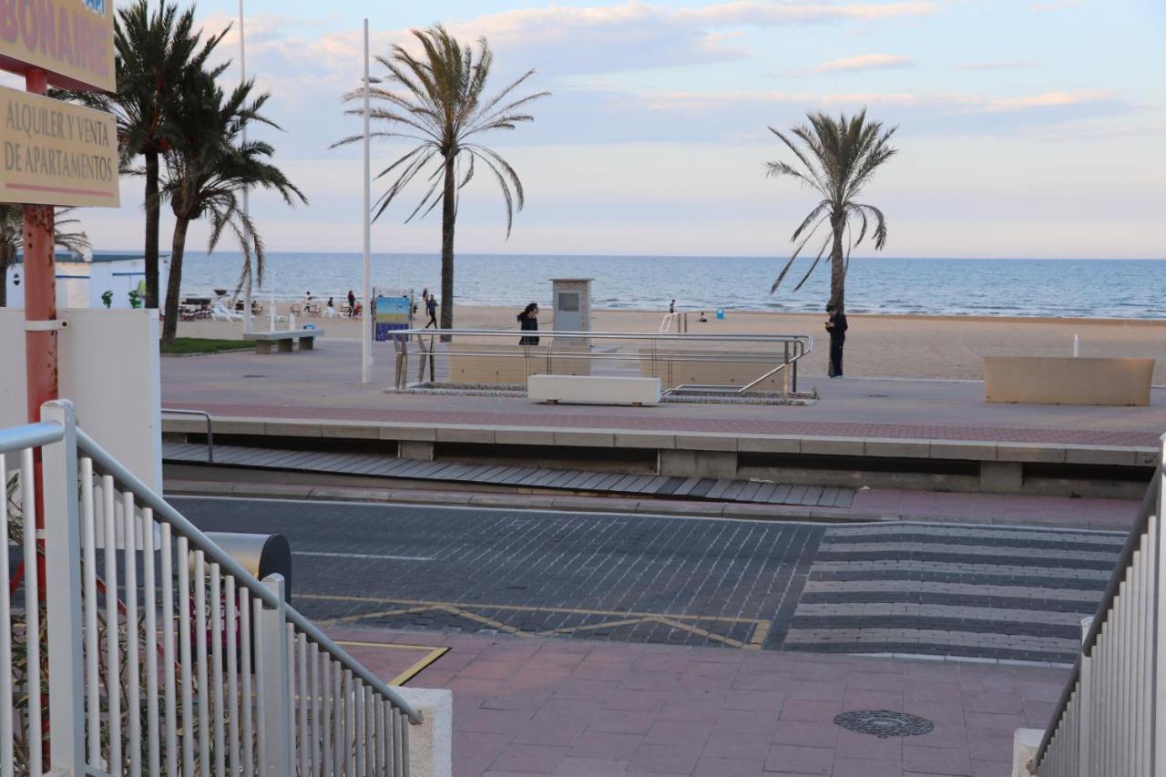 Impresionantes Vistas En Primera Linea Playa de Gandia Kültér fotó
